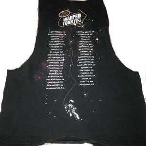 Warped tour 2010 cut off tshirt